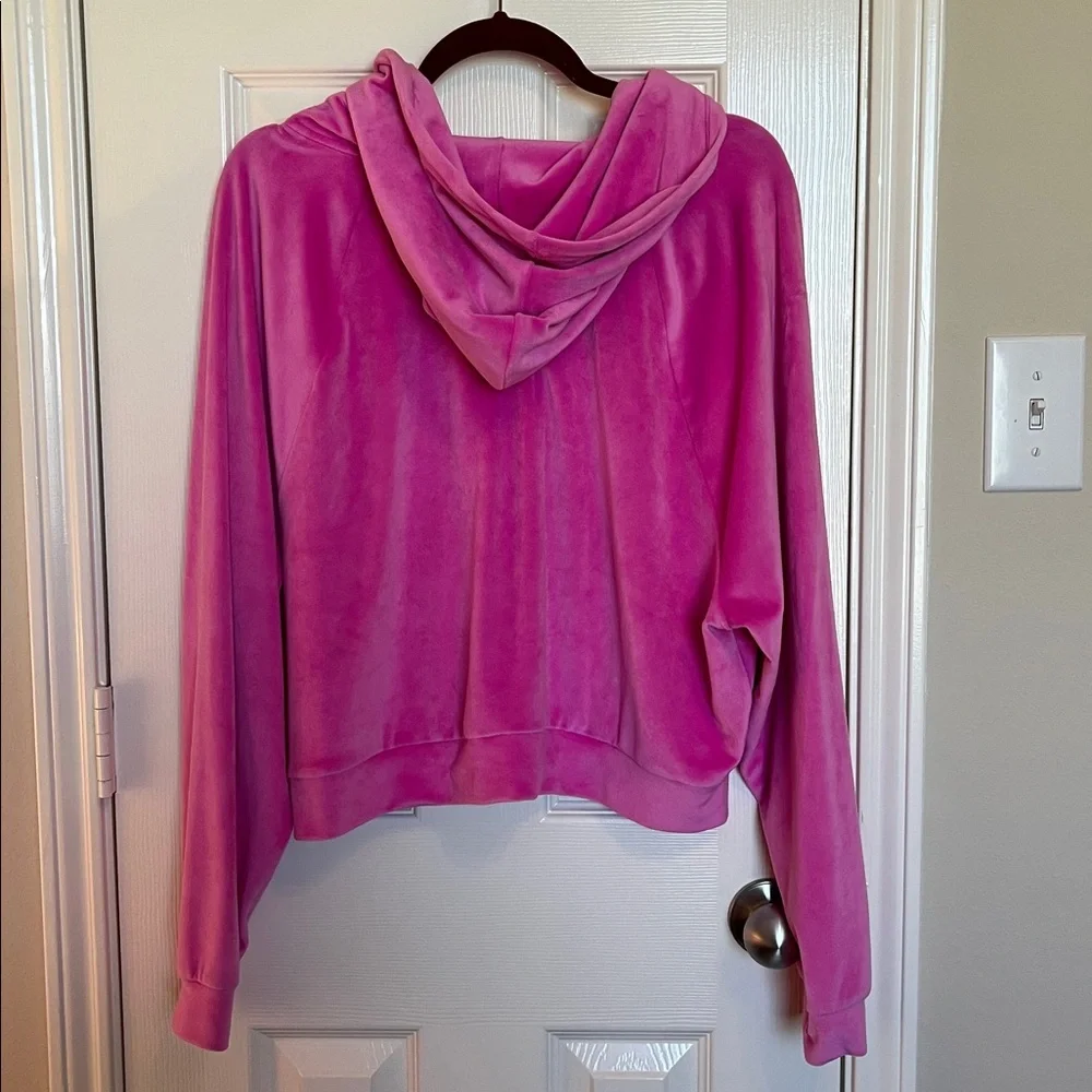 Victoria’s Secret Velour Crop Hoodie - Picture 8 of 10
